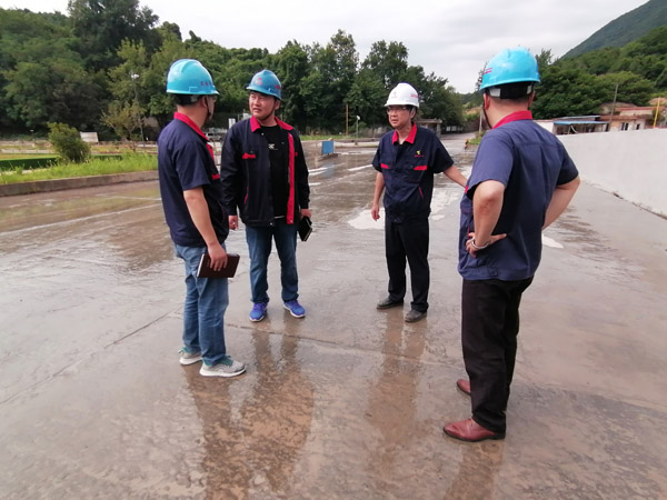 公司開展二季度安環、消防、防汛綜合大檢查